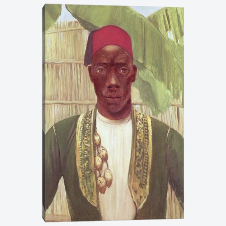 King Mutesa Of Buganda, From A Photo Canvas Print #BMN7803} by Dorothy Tennant Canvas Art