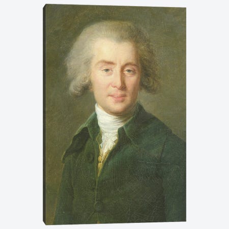 Andre Ernest Gretry (1741-1813) 1785 Canvas Print #BMN7838} by Elisabeth Louise Vigee Le Brun Art Print
