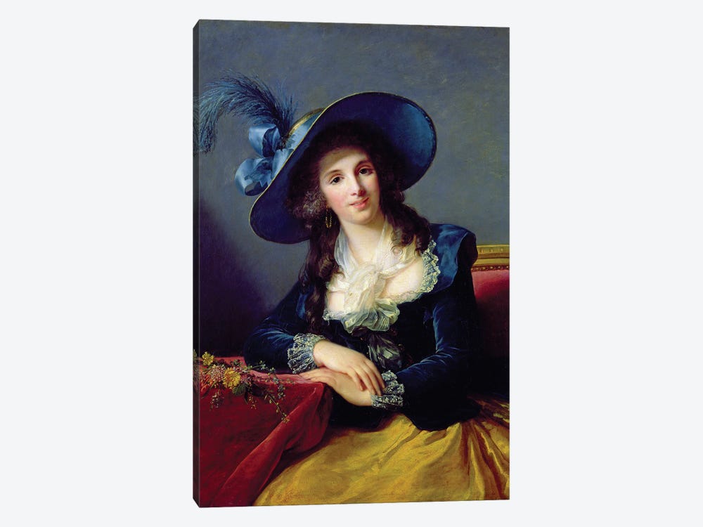 Antoinette-Elisabeth-Marie d'Aguesseau (1756-1828) Countess Of Segur, 1785 1-piece Canvas Art