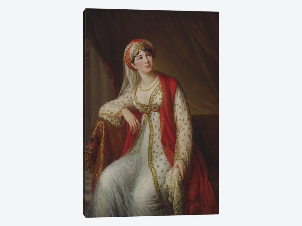 Madame Giuseppina Grassini (1773-1850) In The Role Of Zaire, 1805 1-piece Canvas Artwork