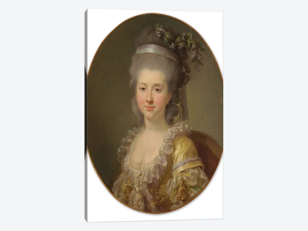 Portrait Of Countess Urszula Potocka, Née Zamoyska by Elisabeth Louise Vigee Le Brun 1-piece Canvas Artwork
