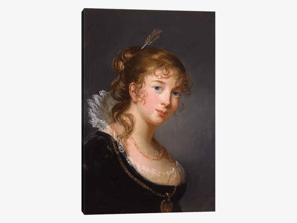 Portrait Of Louisa, Princess Radziwill by Elisabeth Louise Vigee Le Brun 1-piece Canvas Artwork
