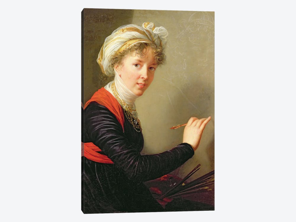 Self Portrait, 1800 1-piece Canvas Art Print