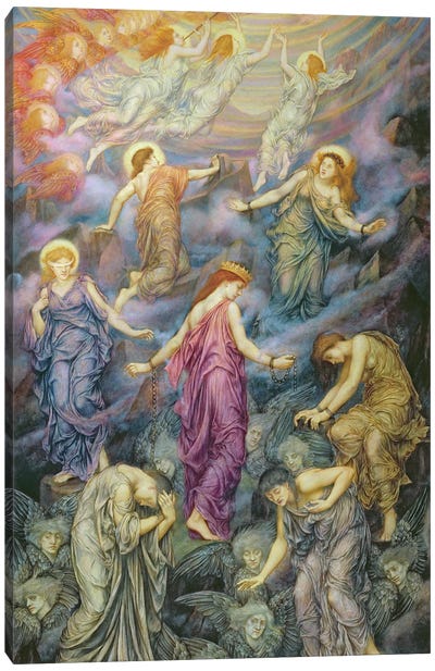 The Kingdom Of Heaven Suffereth Violence Canvas Art Print