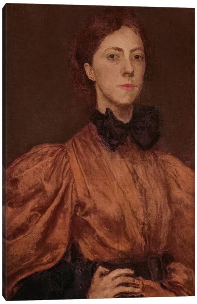 Gwen John, c.1900 Canvas Art Print
