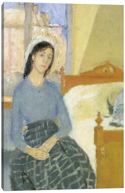 The Artist In Her Room In Paris Canvas Art Print