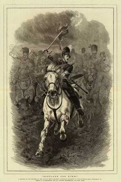 Military: Scotland For Ever! by Lady Butler