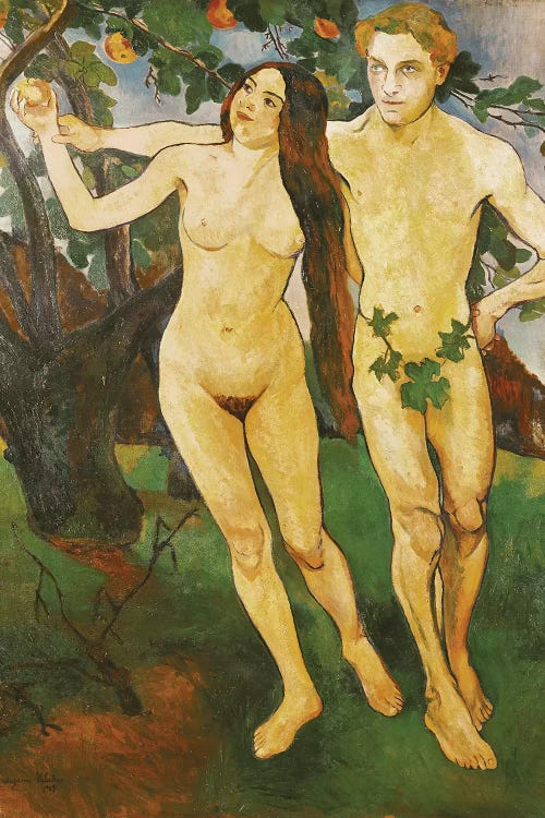 Adam And Eve, 1909