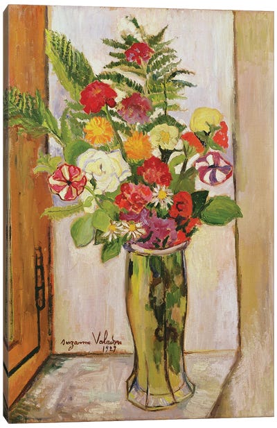 Flowers, 1929 Canvas Art Print