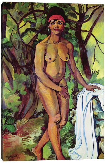 Nude Negress, 1919 Canvas Art Print