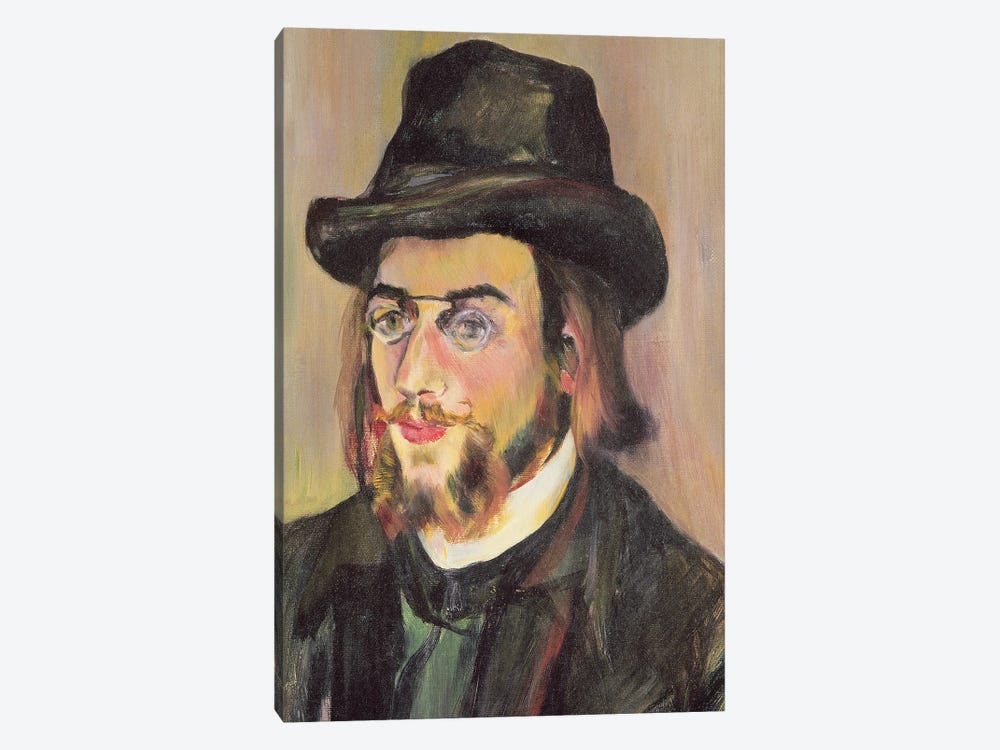 Portrait Of Erik Satie (1866-1925) c.1892 1-piece Canvas Art Print