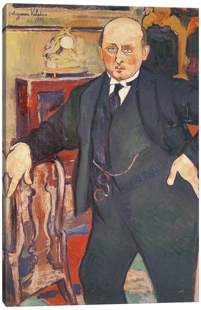 Portrait Of Monsieur Mori, 1922 Canvas Art Print