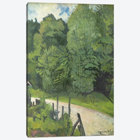 Road In The Forest, 1914 Canvas Print #BMN8016} by Marie Clementine Valadon Canvas Artwork