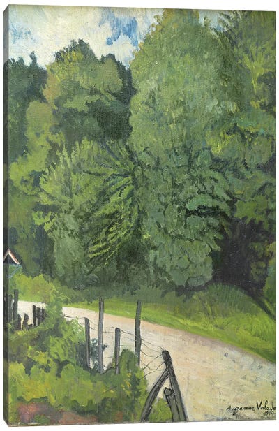 Road In The Forest, 1914 Canvas Art Print