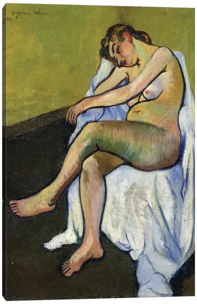Seated Nude (Nu Assis), 1916 Canvas Art Print