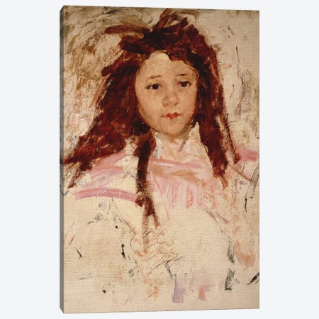 Agnes, 1910 Canvas Print #BMN8035} by Mary Stevenson Cassatt Canvas Art