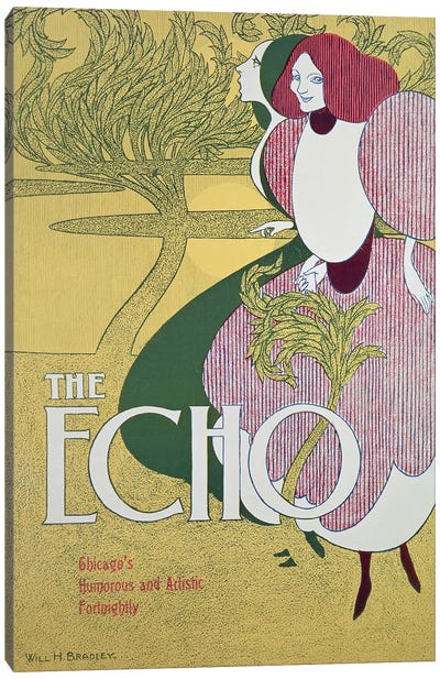 Front cover of 'The Echo'  Canvas Art Print