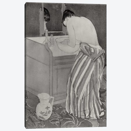 La Toilette, 1891 Canvas Print #BMN8052} by Mary Stevenson Cassatt Canvas Print
