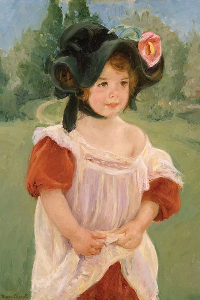 Spring: Margot Standing In A Garden, 1900