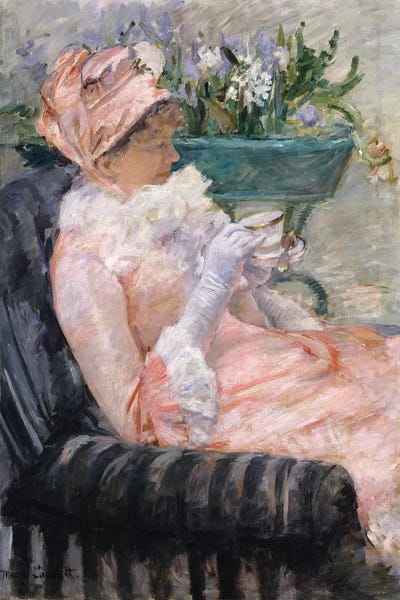 Mary Stevenson Cassatt: The Cup Of Tea, c.1880-1 by Mary Stevenson Cassatt