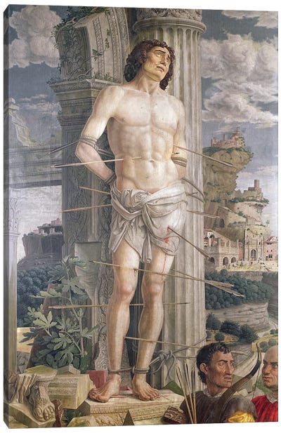 St. Sebastian, 1481  Canvas Art Print