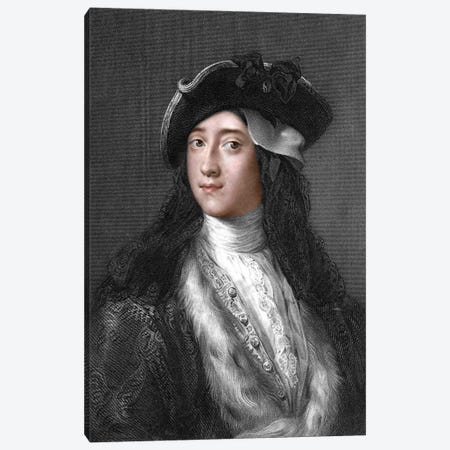 Gustavus Hamilton, Second Viscount Boyne Canvas Print #BMN8119} by Rosalba Giovanna Carriera Canvas Artwork