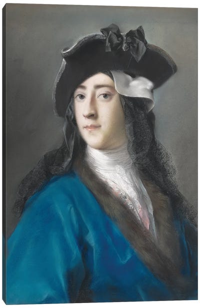 Gustavus Hamilton, Second Viscount Boyne, In Masquerade Costume, 1730-31 Canvas Art Print