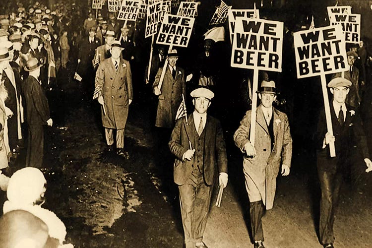 Protest Against Prohibition, New Jersey. 1931