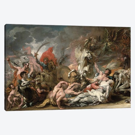 Death on the Pale Horse, 1796 Canvas Print #BMN8145} by Benjamin West Canvas Art