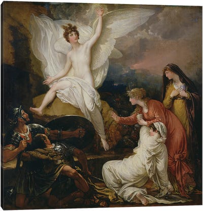 The Angel of the Lord Announcing the Resurrection, 1805 Canvas Art Print
