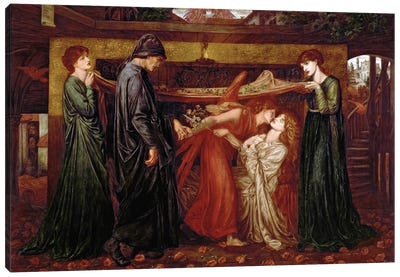 Dante's Dream Canvas Art Print