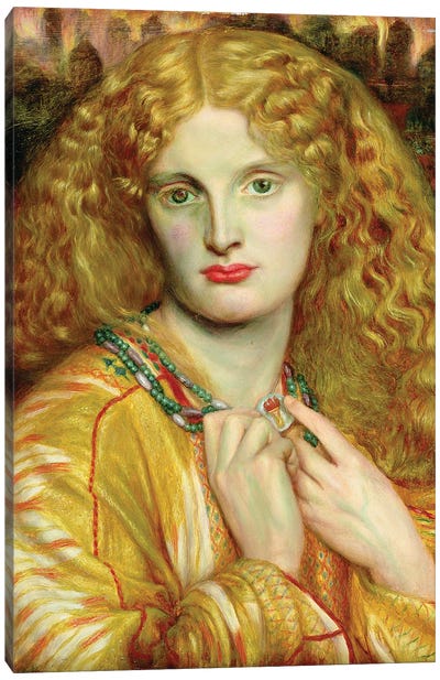 Helen of Troy, 1863 Canvas Art Print