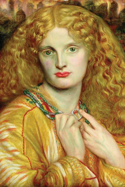 Helen of Troy portrait fine art giclee print in choice of sizes Rossetti