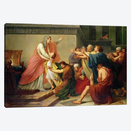Joseph Recognised by his Brothers Canvas Print #BMN8174} by Francois Pascal Simon Gerard Canvas Print