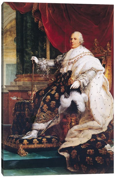 Louis XVIII (1755-1824) Canvas Art Print