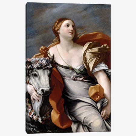 Europa and the Bull  Canvas Print #BMN8185} by Guido Reni Canvas Artwork