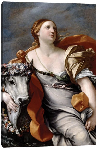 Europa and the Bull  Canvas Art Print
