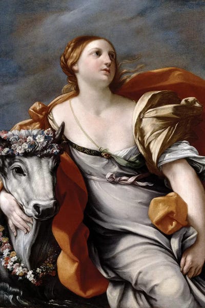Large | 37"-48": Europa and the Bull  by Guido Reni