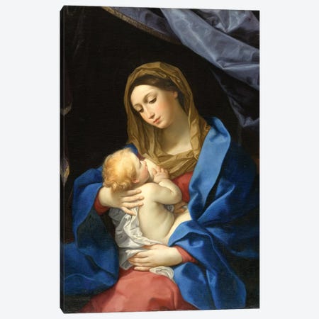 Madonna and Child, c.1628-1630  Canvas Print #BMN8187} by Guido Reni Canvas Art