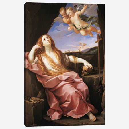 Magdalene, c.1630 Canvas Print #BMN8188} by Guido Reni Art Print