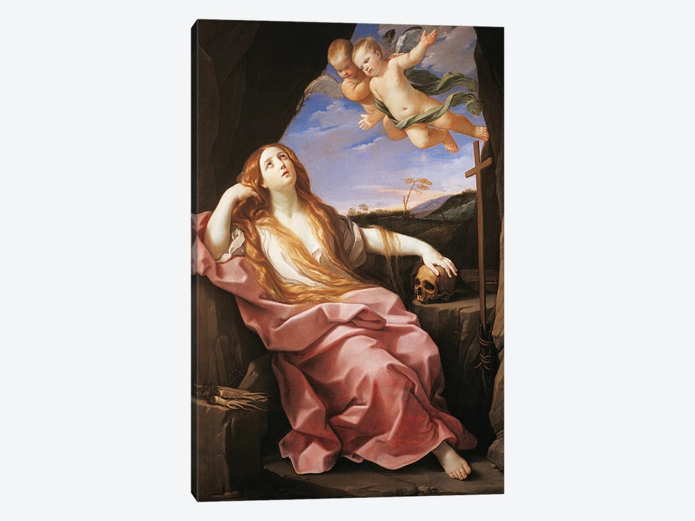 Magdalene, c.1630 by Guido Reni 1-piece Canvas Art Print