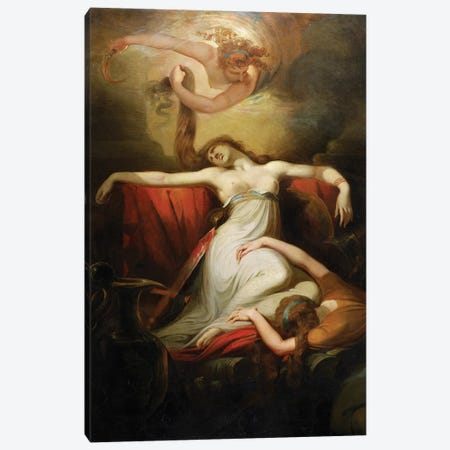 Dido, 1781  Canvas Print #BMN8200} by Henry Fuseli Canvas Wall Art
