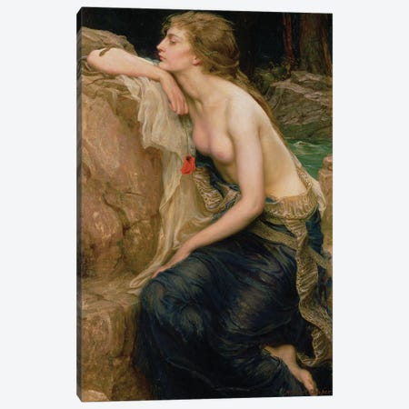 Lamia, c.1909  Canvas Print #BMN8207} by Herbert James Draper Canvas Print
