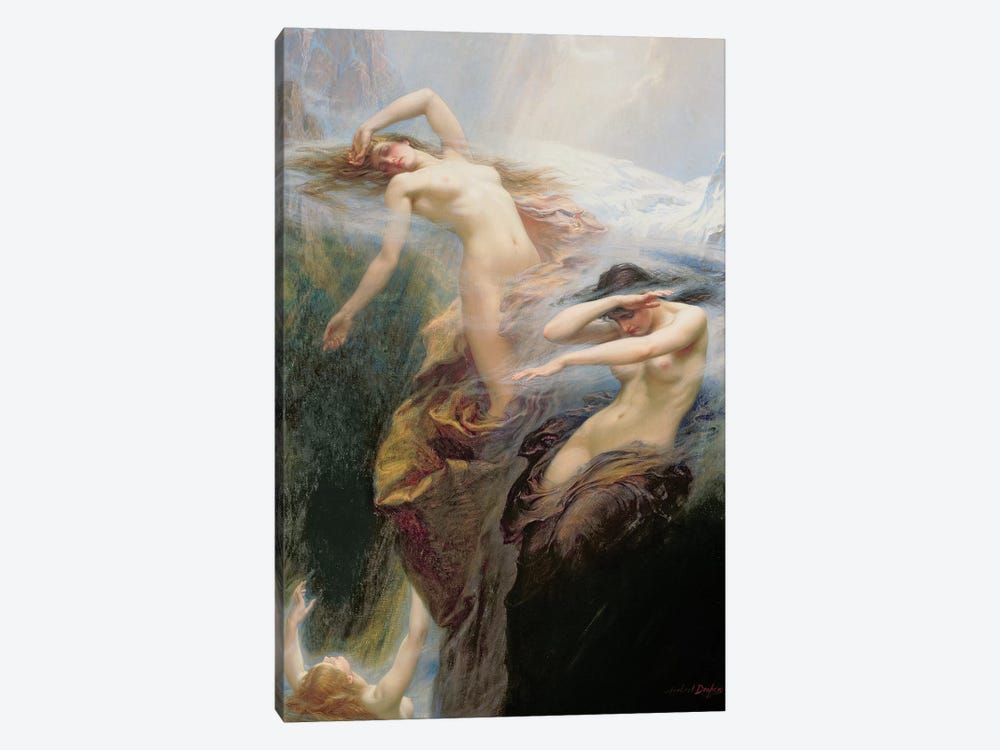 The Mountain Mists or, Clyties of the Mist, 1912  by Herbert James Draper 1-piece Canvas Wall Art