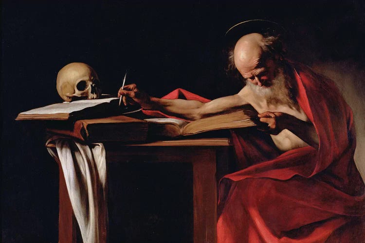 St Jerome Writing, c.1605 