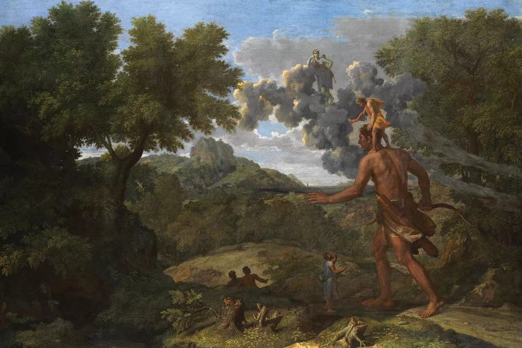 Blind Orion Searching for the Rising Sun, 1658 