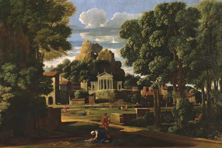 Landscape with the Ashes of Phocion, 1648 