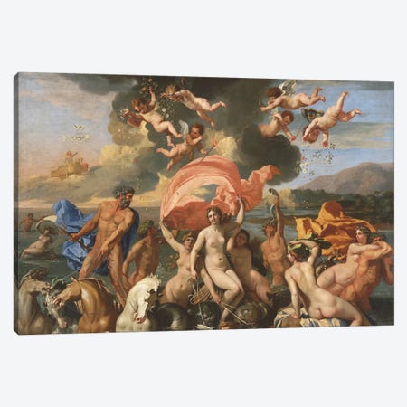 The Birth of Venus, c.1636  Canvas Print #BMN8245} by Nicolas Poussin Canvas Print