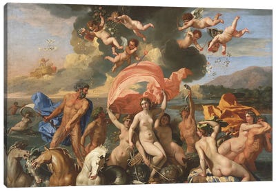 The Birth of Venus, c.1636  Canvas Art Print
