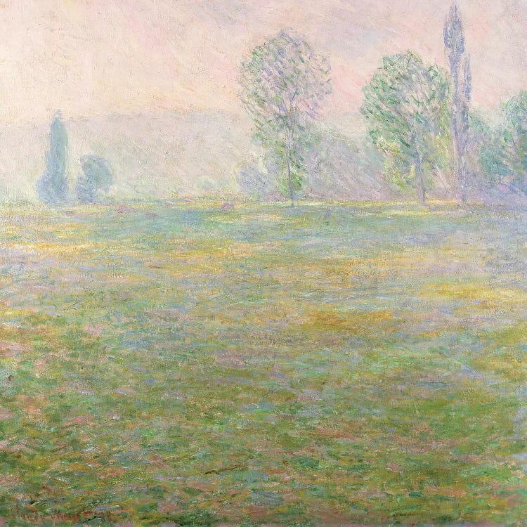 Meadows in Giverny, 1888